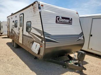  Salvage Coleman Travel Tra