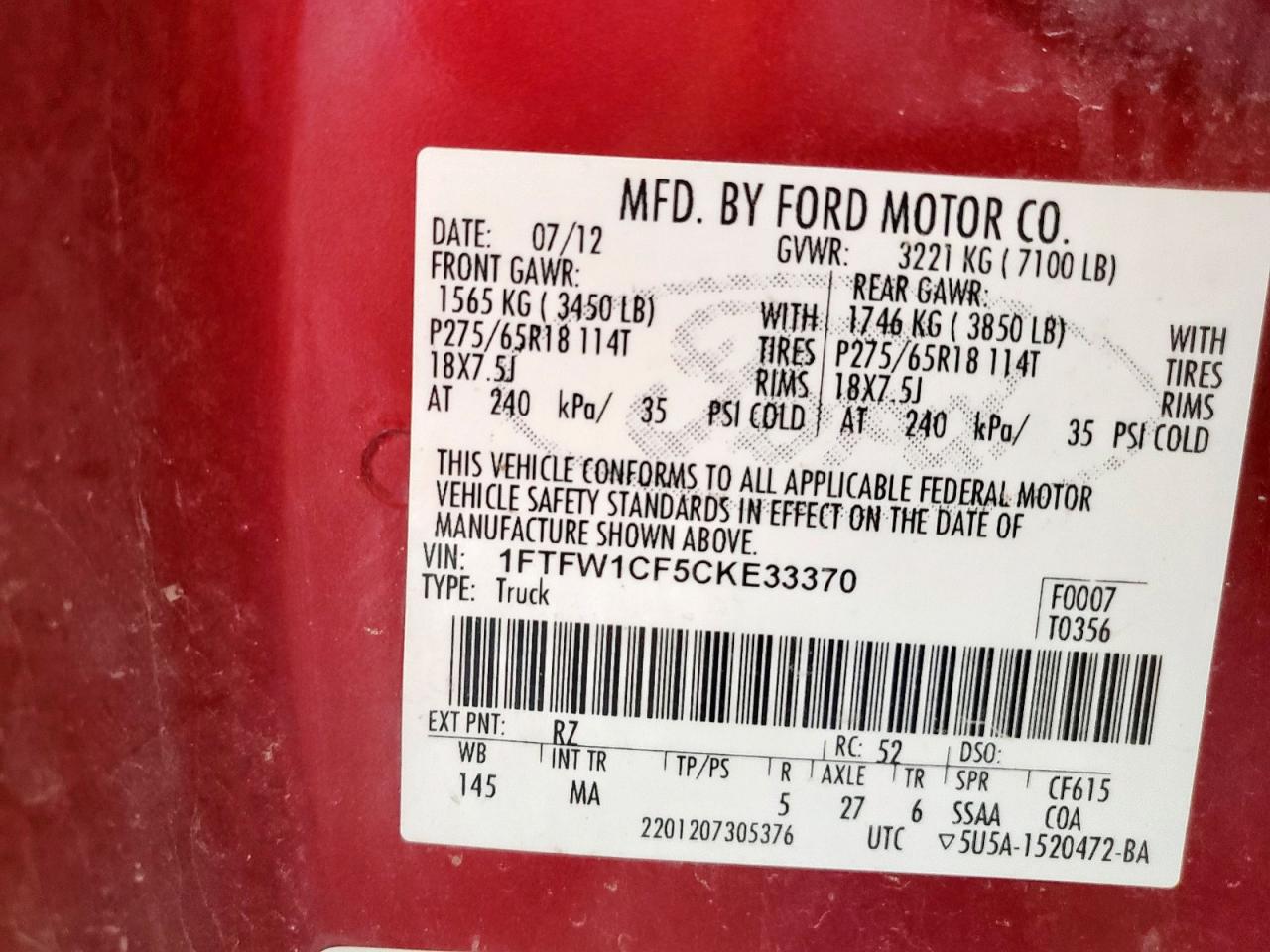 Ford F-150 Supercrew Image 8